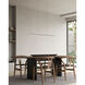 Vega Minor LED 47.38 inch Black Linear Pendant Ceiling Light